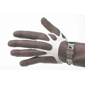 Fixe gants de protection inox