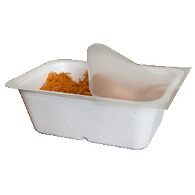 Barquettes operculables en pulpe végétale