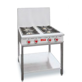 4 feux gaz